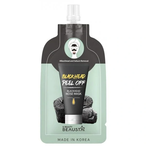 BEAUSTA Blackhead Nose Mask - čistící maska na nos, 15ml