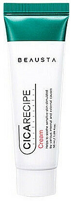 BEAUSTA Cicarecipe Cream - zklidňující pleťový krém s pupečníkem asijským, 50ml
