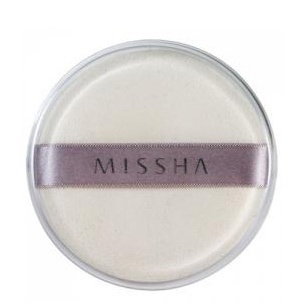 MISSHA Caron Puff with Case - kosmetický polštářek s krabičkou, 1ks houbička+krabička
