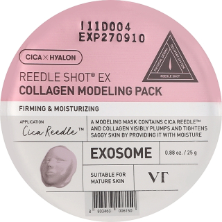 VT COSMETICS Reedle Shot EX Collagen Modeling Pack - omlazující modelovací pleťová maska s kolagenem a mikrojehličkami, 25g