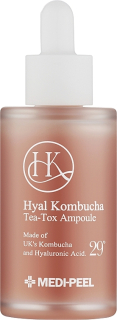 MEDI-PEEL Hyal Kombucha Tea-Tox Ampoule - hydratační pleťové sérum s kombuchou, 50ml