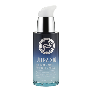ENOUGH Ultra X10 Collagen Pro Marine Ampoule - omlazující pleťové sérum s kolagenem, 50ml