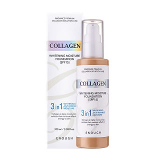 ENOUGH Collagen 3in1 Whitening Moisture Foundation SPF15 (23) - rozjasňující make-up s kolagenem, 100ml