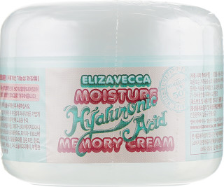 ELIZAVECCA Moisture Hyaluronic Acid Memory Cream - hydratační pleťový krém s kyselinou hyaluronovou, 100g