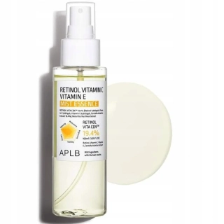 APLB Retinol Vitamin C Vitamin E Mist Essence - pleťová esence ve spreji s retinolem a vitamíny C a E, 105 ml